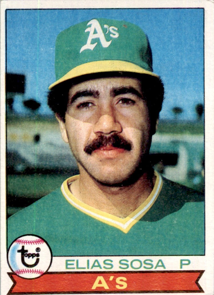 1979 Topps Elias Sosa . Oakland Athletics #78