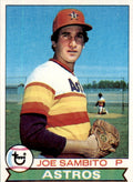 1979 Topps Joe Sambito . Houston Astros #158