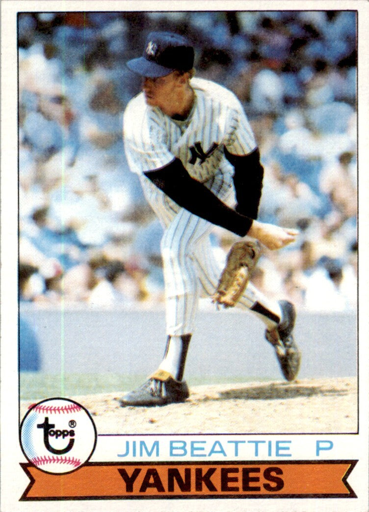 1979 Topps Jim Beattie Rookie .  New York Yankees #179