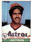 1979 Topps Rafael Landestoy Rookie .  Houston Astros #14