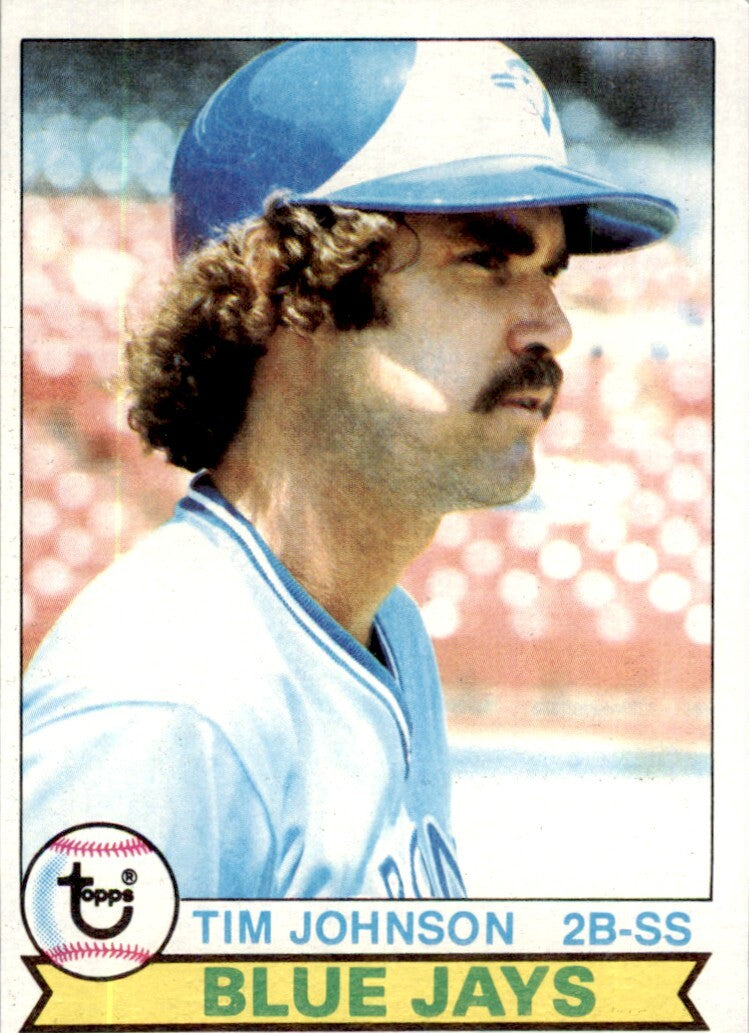1979 Topps Tim Johnson .  Toronto Blue Jays #182
