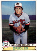 1979 Topps Nelson Briles . Baltimore Orioles #262
