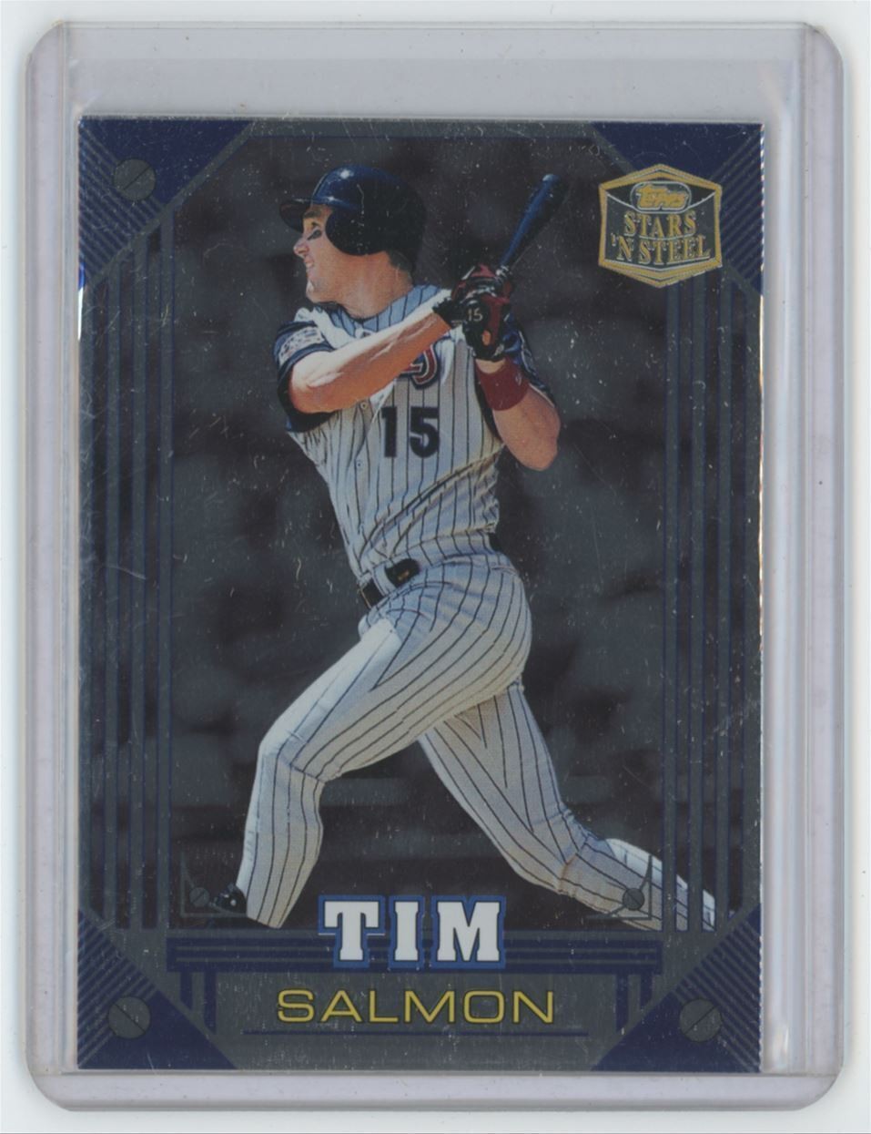 1998 Topps Stars ‘N Steel Tim Salmon Anaheim Angels #37