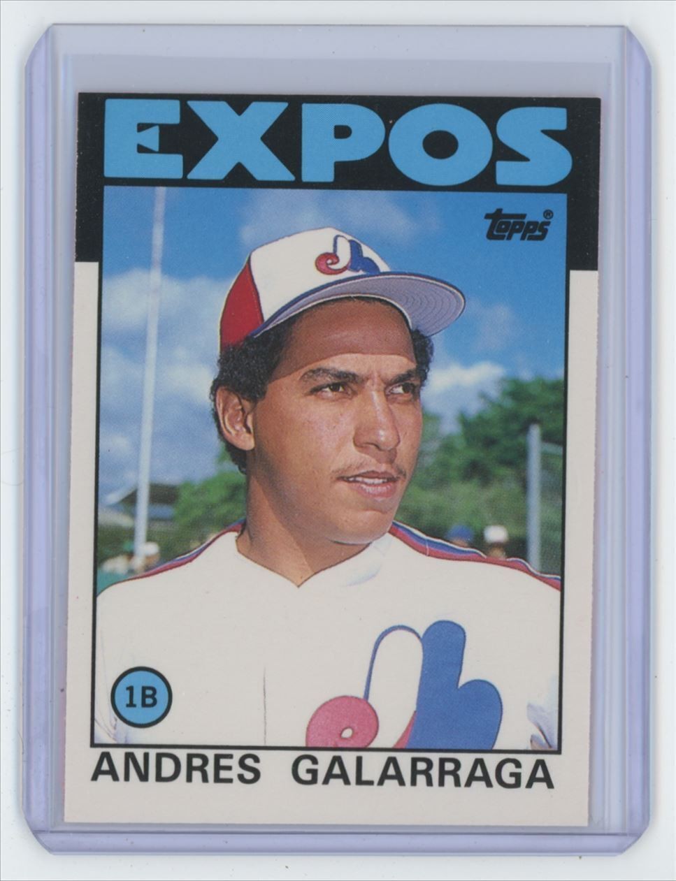 1986 Topps Traded Andres Galarraga Montreal Expos #40T