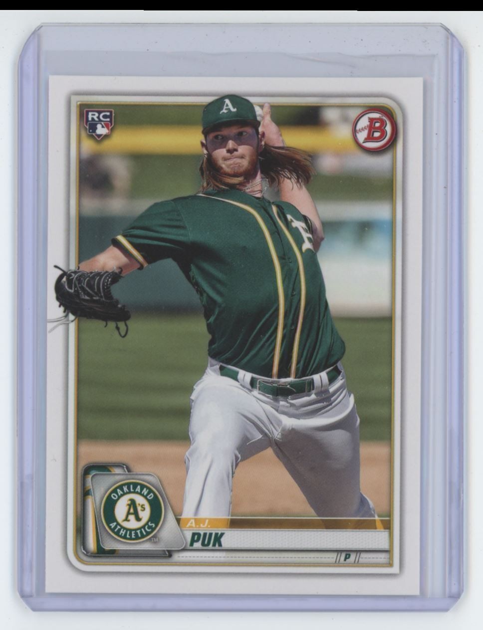 2020 Bowman A.J. Puk Rookie Oakland Athletics #64