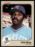 1983 Fleer Vida Blue .  Kansas City Royals #106