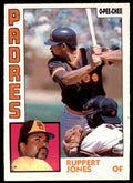 1984 O-Pee-Chee Ruppert Jones . San Diego Padres #327