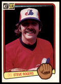 1983 Donruss Steve Rogers .  Montreal Expos #320