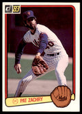 1983 Donruss Pat Zachry .  New York Mets #560