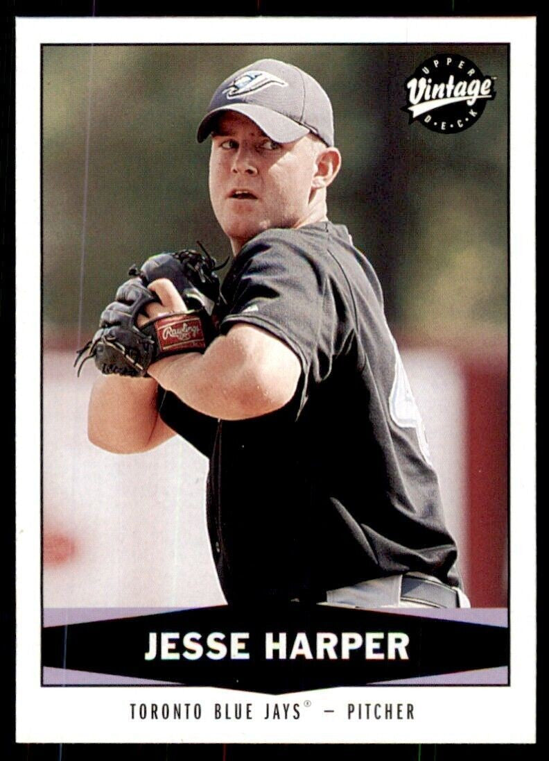 2004 Upper Deck Vintage Update Jesse Harper Toronto Blue Jays. #470