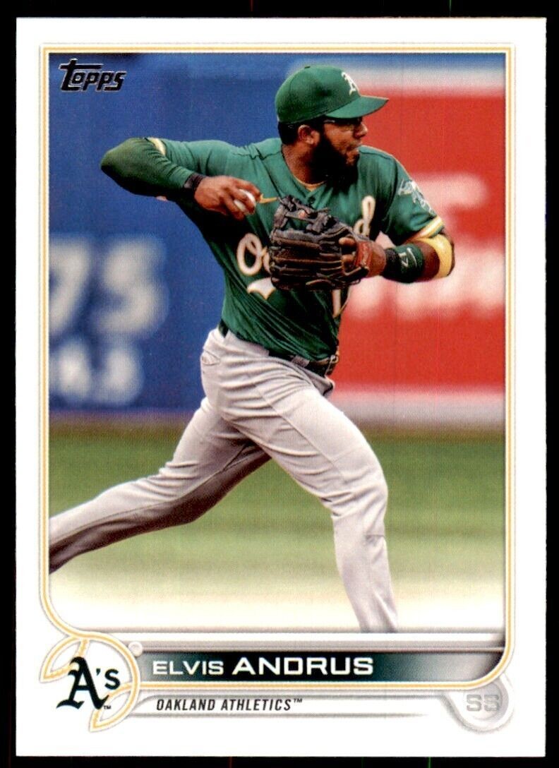 2022 Topps Elvis Andrus Oakland Athletics #520