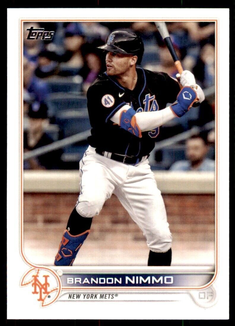 2022 Topps Brandon Nimmo New York Mets #344
