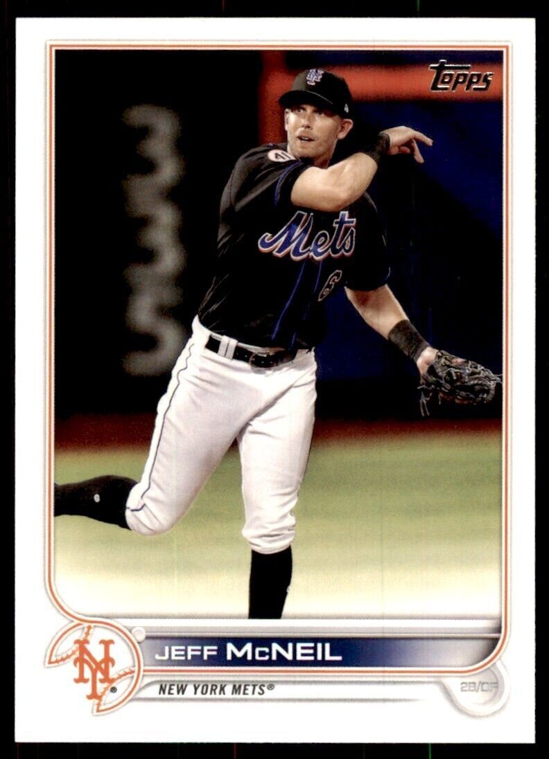 2022 Topps Jeff McNeil New York Mets #357