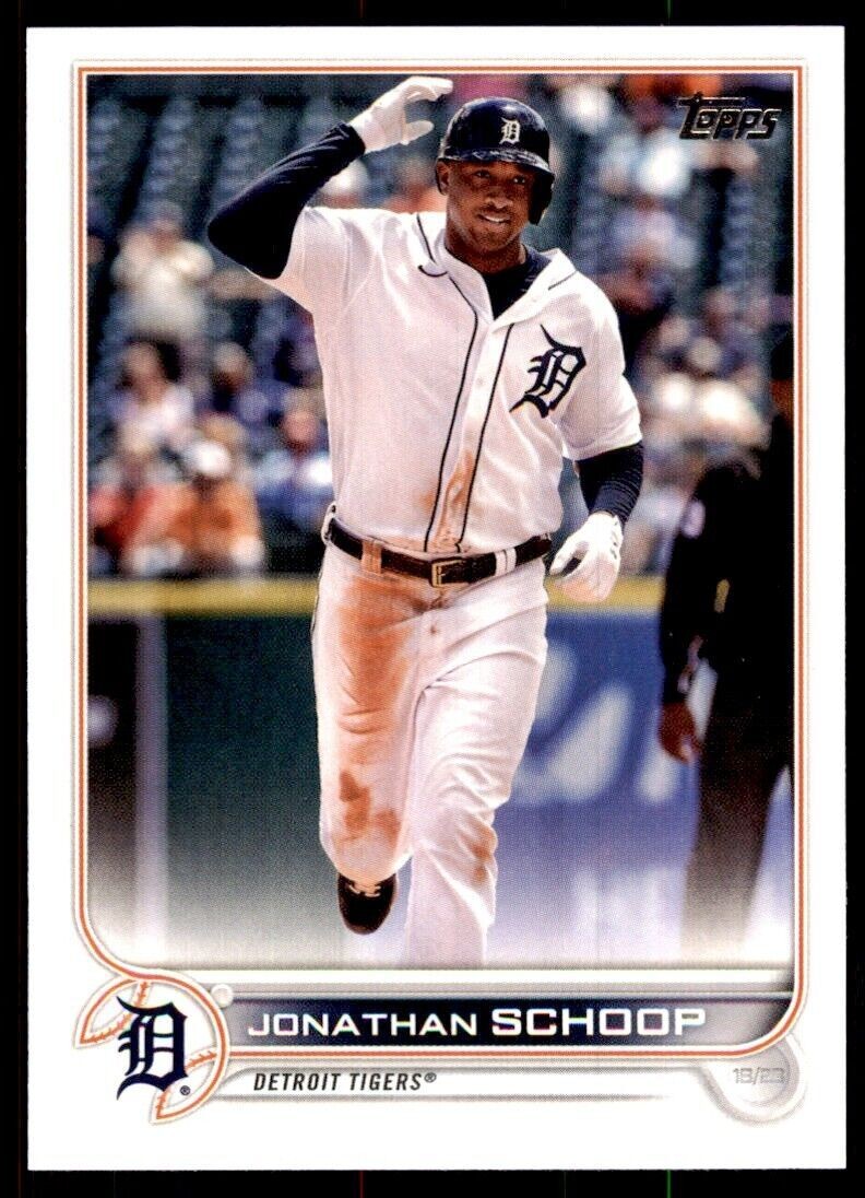 2022 Topps Traded Jonathan Schoop Detroit Tigers #493