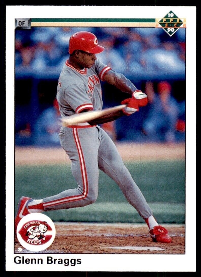1990 Upper Deck High Series Glenn Braggs /1 Cincinnati Reds #714