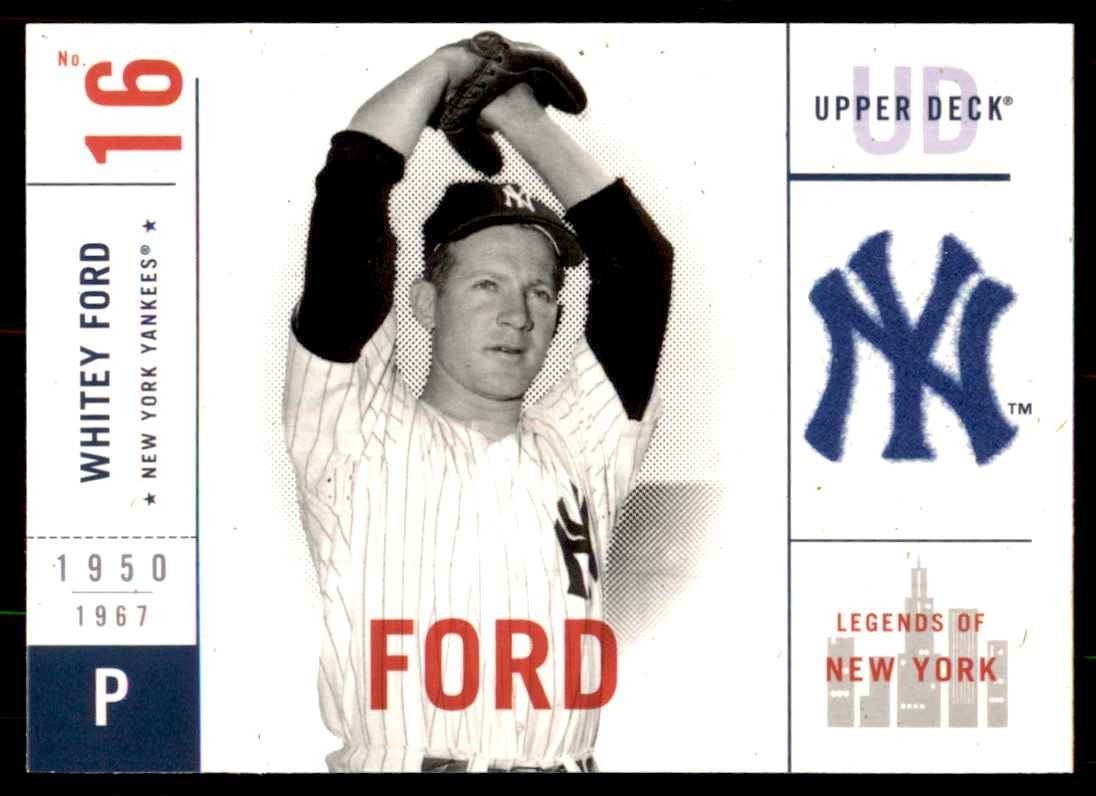 2001 Upper Deck Legends of New York Whitey Ford New York Yankees #123