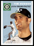 2003 Topps Heritage . Tim Hudson Oakland Athletics #130