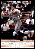 2002 Upper Deck Marty Cordova Cleveland Indians #118