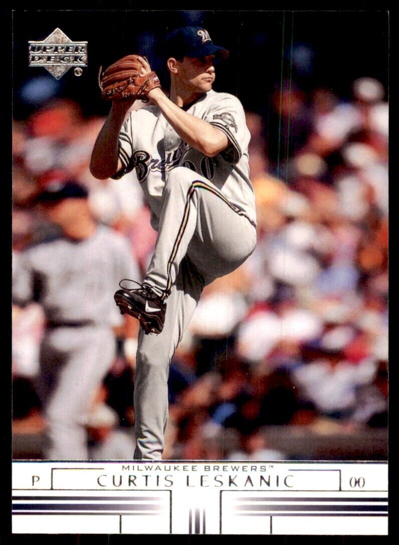 2002 Upper Deck Curtis Leskanic Milwaukee Brewers #285