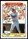 1983 Topps Drake's Big Hitters Gorman Thomas Milwaukee Brewers #27