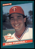 1986 Donruss The Rookies Mark Portugal Rookie Minnesota Twins #44
