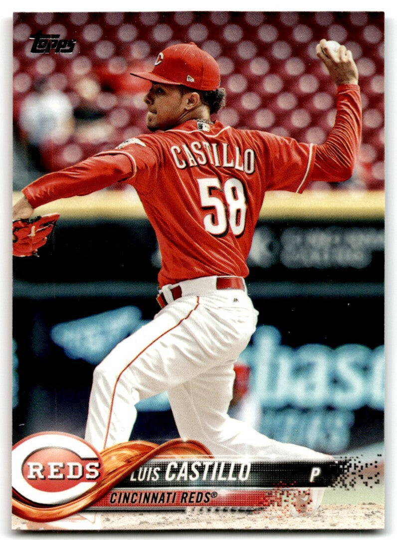 2018 Topps Luis Castillo .  Cincinnati Reds #543