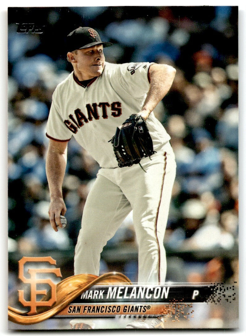 2018 Topps Mark Melancon .  San Francisco Giants #560