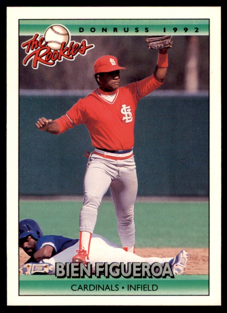 1992 Donruss The Rookies Bien Figueroa Rookie .  St. Louis Cardinals #36