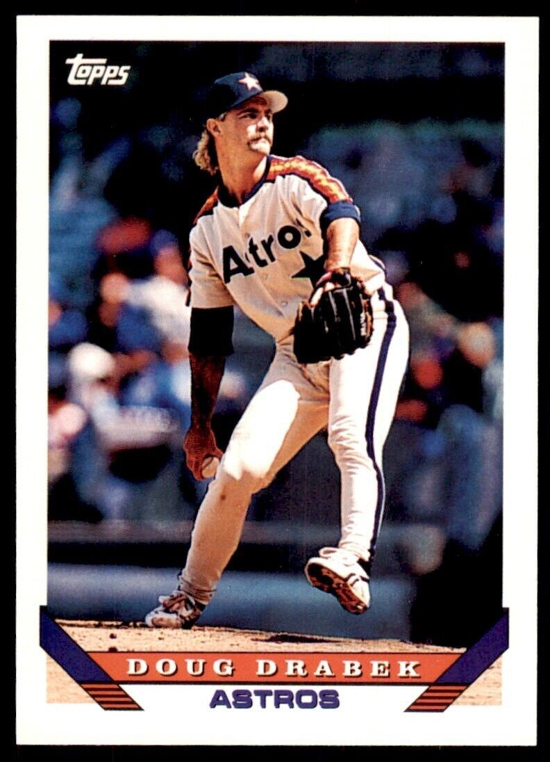 1993 Topps Traded Doug Drabek Houston Astros #94T