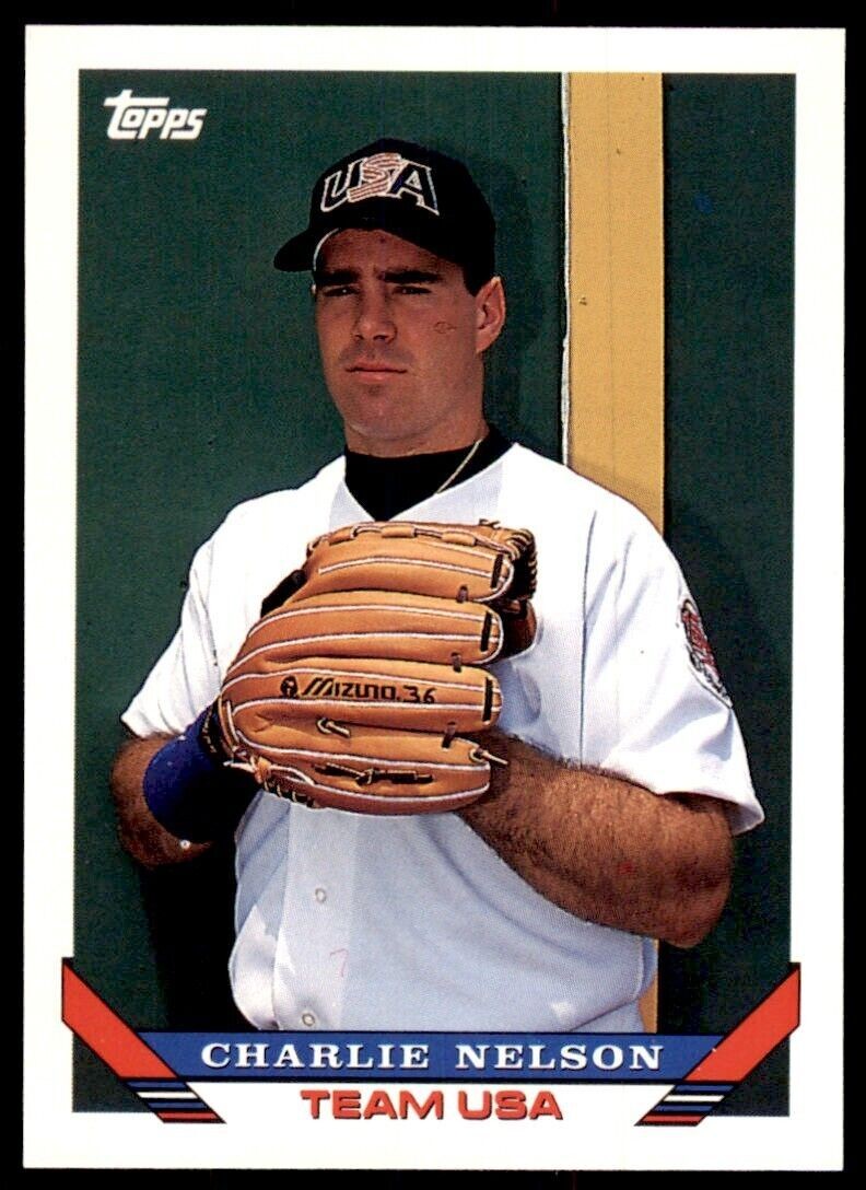 1993 Topps Traded Charlie Nelson USA #57T