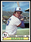 1979 Topps Darrel Chaney .  Atlanta Braves #184