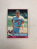 1976 Topps Danny Thompson Minnesota Twins #111
