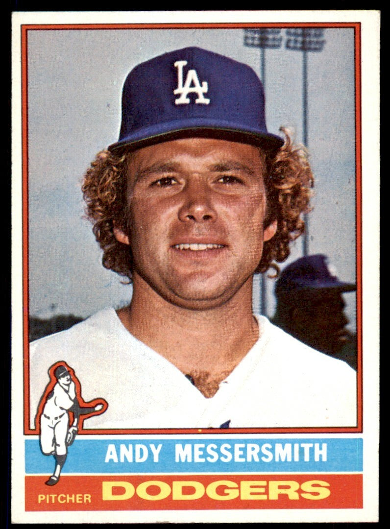1976 Topps Andy Messersmith Los Angeles Dodgers #305