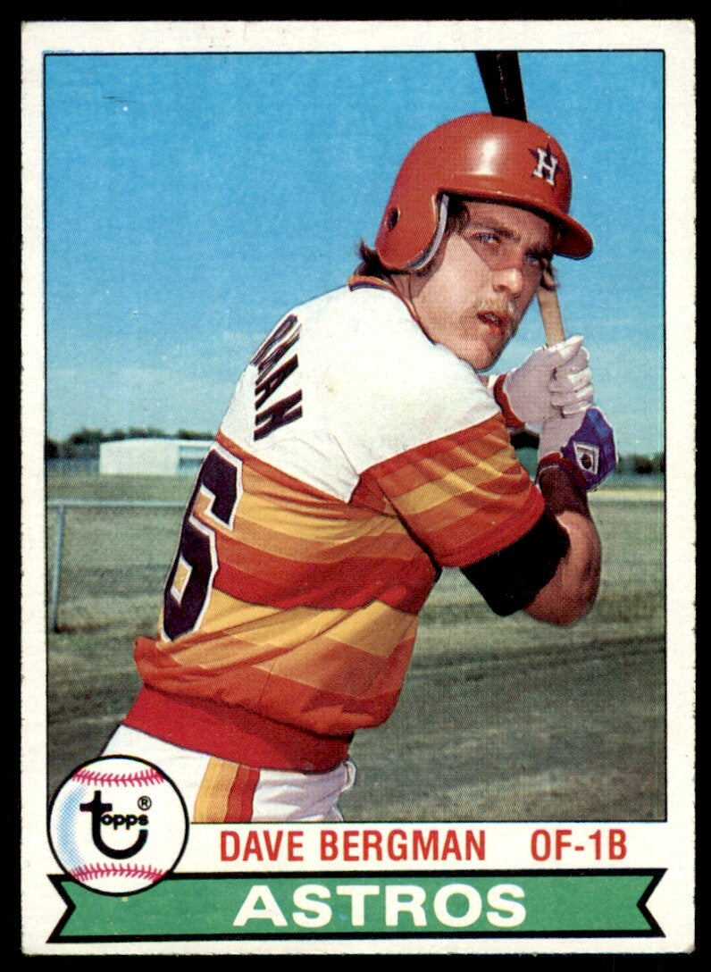 1979 Topps Dave Bergman Houston Astros #697