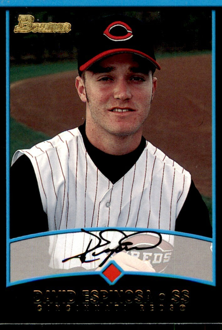 2001 Bowman Draft Picks & Prospects David Espinosa Cincinnati Reds #BDP8