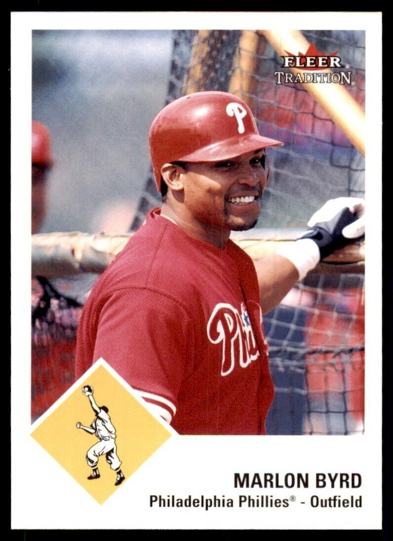 2003 Fleer Tradition Marlon Byrd Philadelphia Phillies #159
