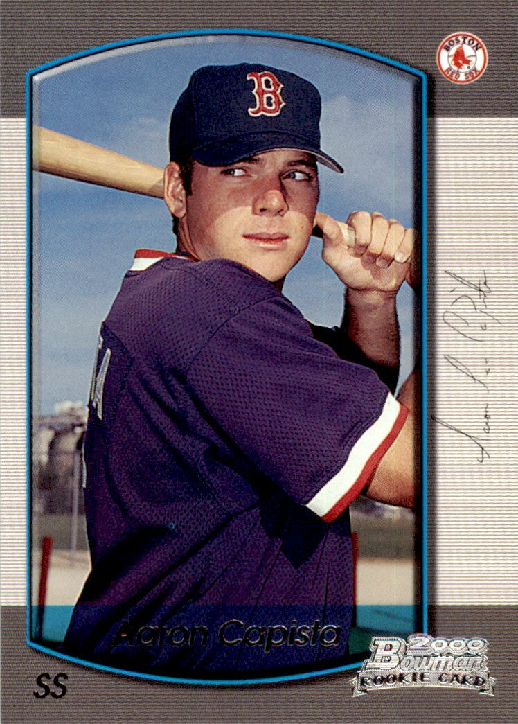 2000 Bowman Draft Picks & Prospects Aaron Capista Rookie Boston Red Sox #21
