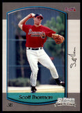 2000 Bowman Draft Picks & Prospects Scott Thorman Rookie Atlanta Braves #96