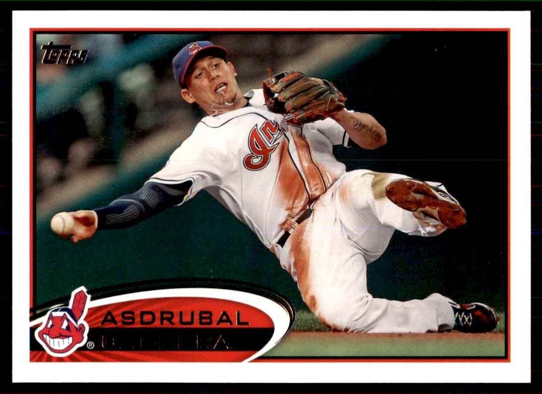 2012 Topps Asdrubal Cabrera Baseball Card #130