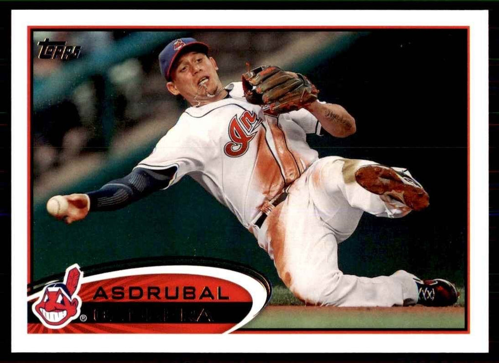2012 Topps Asdrubal Cabrera Baseball Card #130
