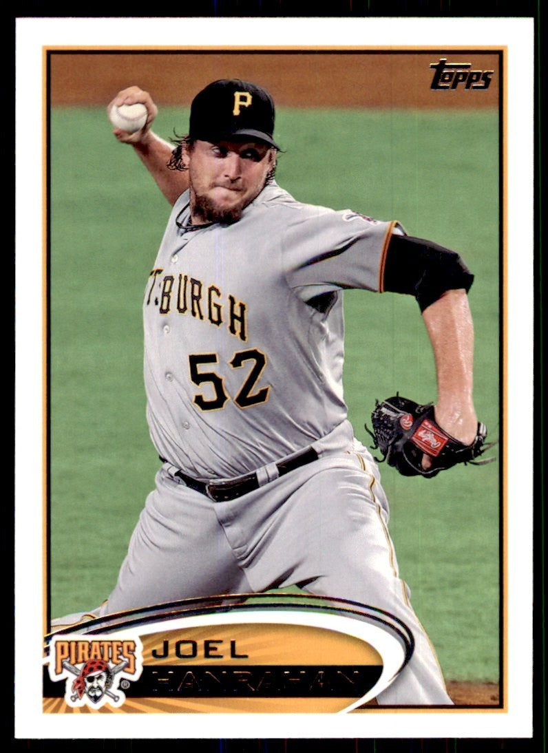 2012 Topps Joel Hanrahan Baseball Cards #531