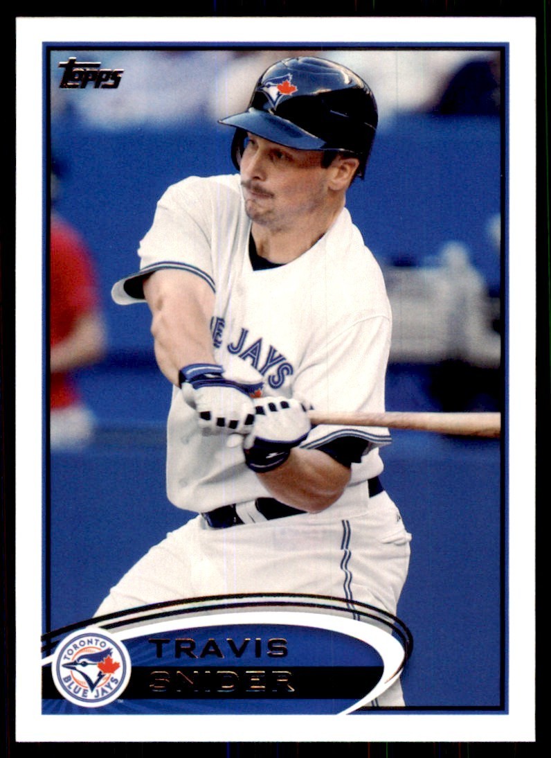 2012 Topps Travis Snider Baseball Cards #509