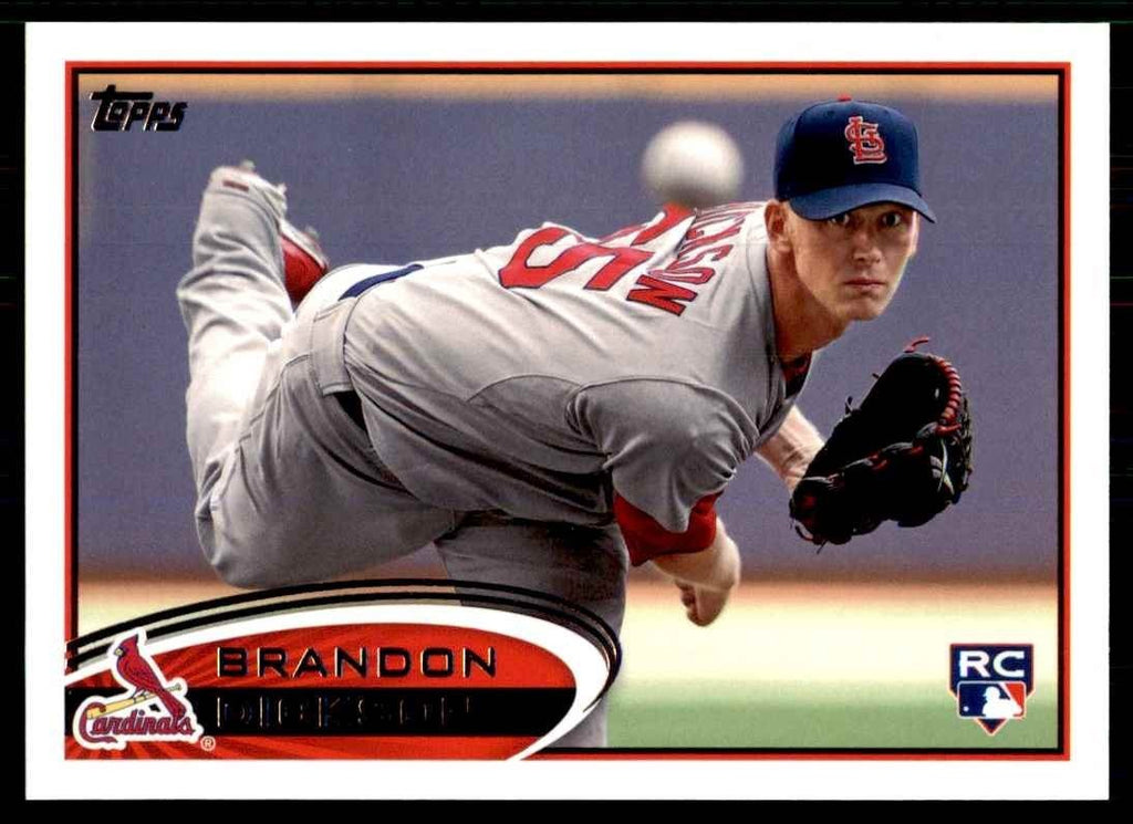 2012 Topps Brandon Dickson Baseball Cards #559