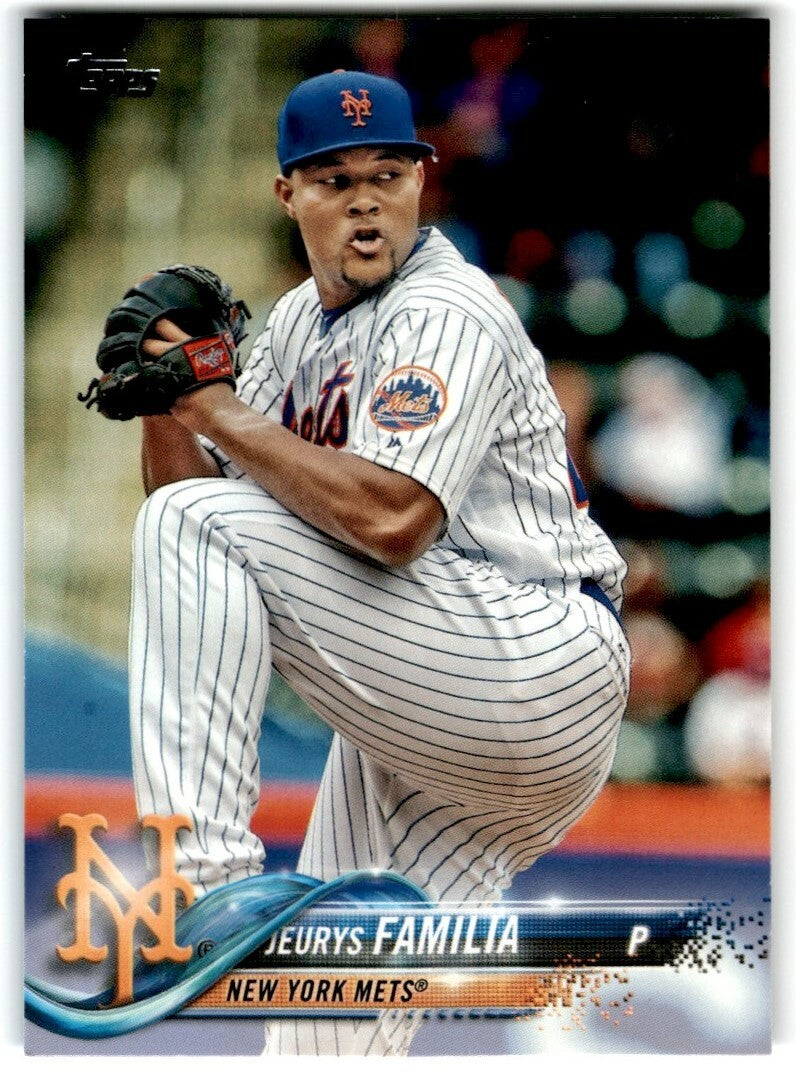2018 Topps Series 2 Jeurys Familia .  New York Mets #689