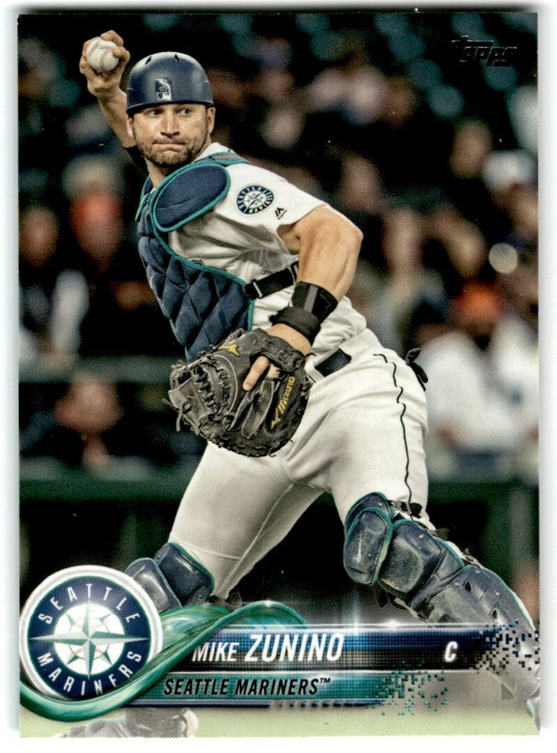 2018 Topps Series 2 Mike Zunino .  Seattle Mariners #513