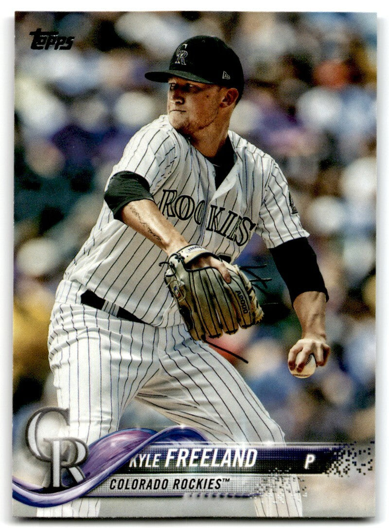 2018 Topps Series 2 Kyle Freeland .  Colorado Rockies #586