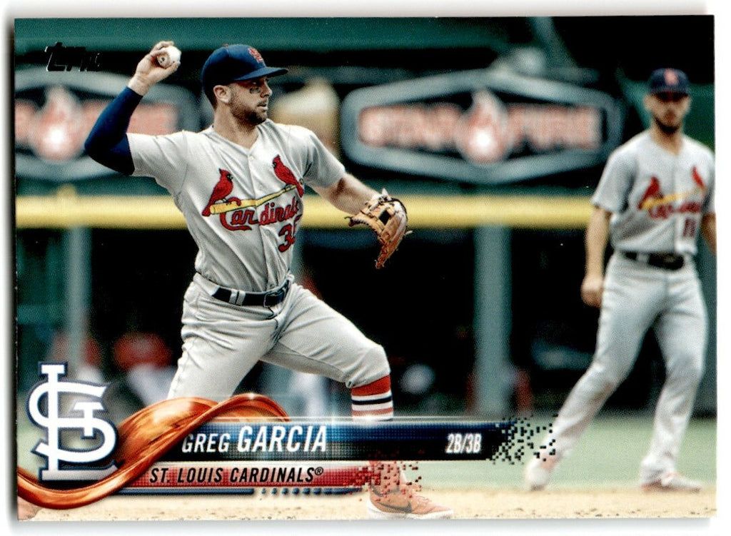 2018 Topps Series 2 Greg Garcia .  St. Louis Cardinals #616