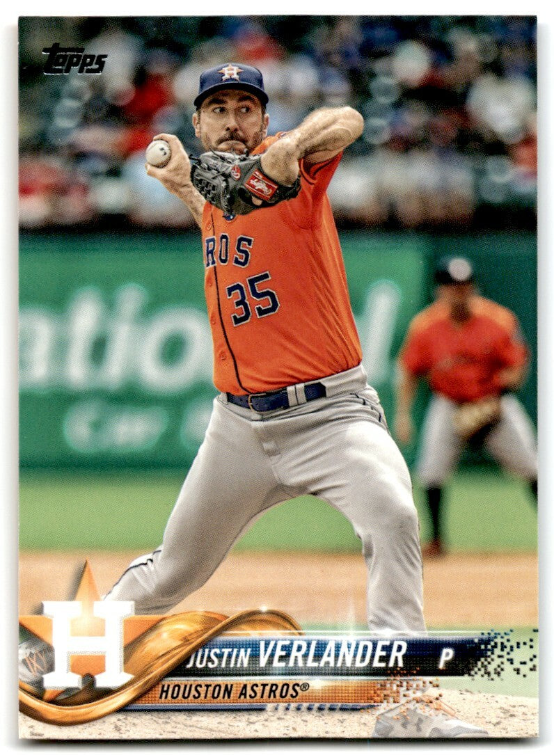2018 Topps Series 2 Justin Verlander .  Houston Astros #650