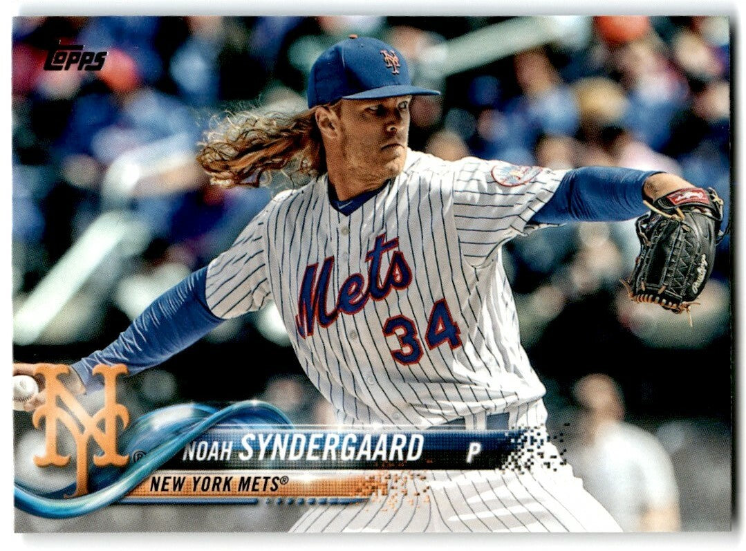 2018 Topps Series 2 Noah Syndergaard .  New York Mets #600