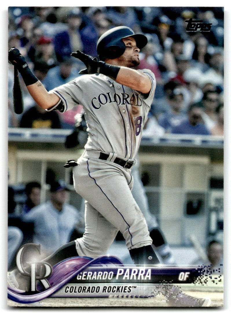2018 Topps Series 2 Gerardo Parra .  Colorado Rockies #604